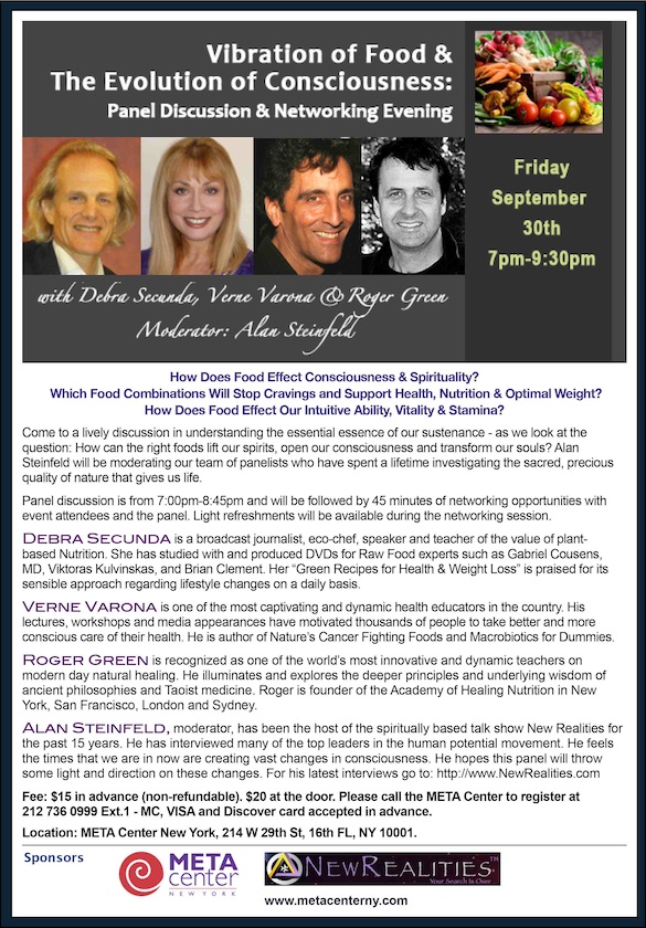 Vibration of Food & the Evolution of Consciousness